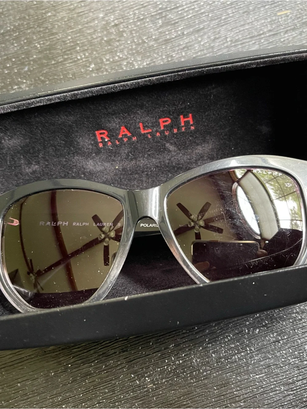 Ralph Lauren Black polarized Sunglasses